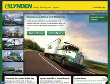 Tablet Screenshot of lynden.com